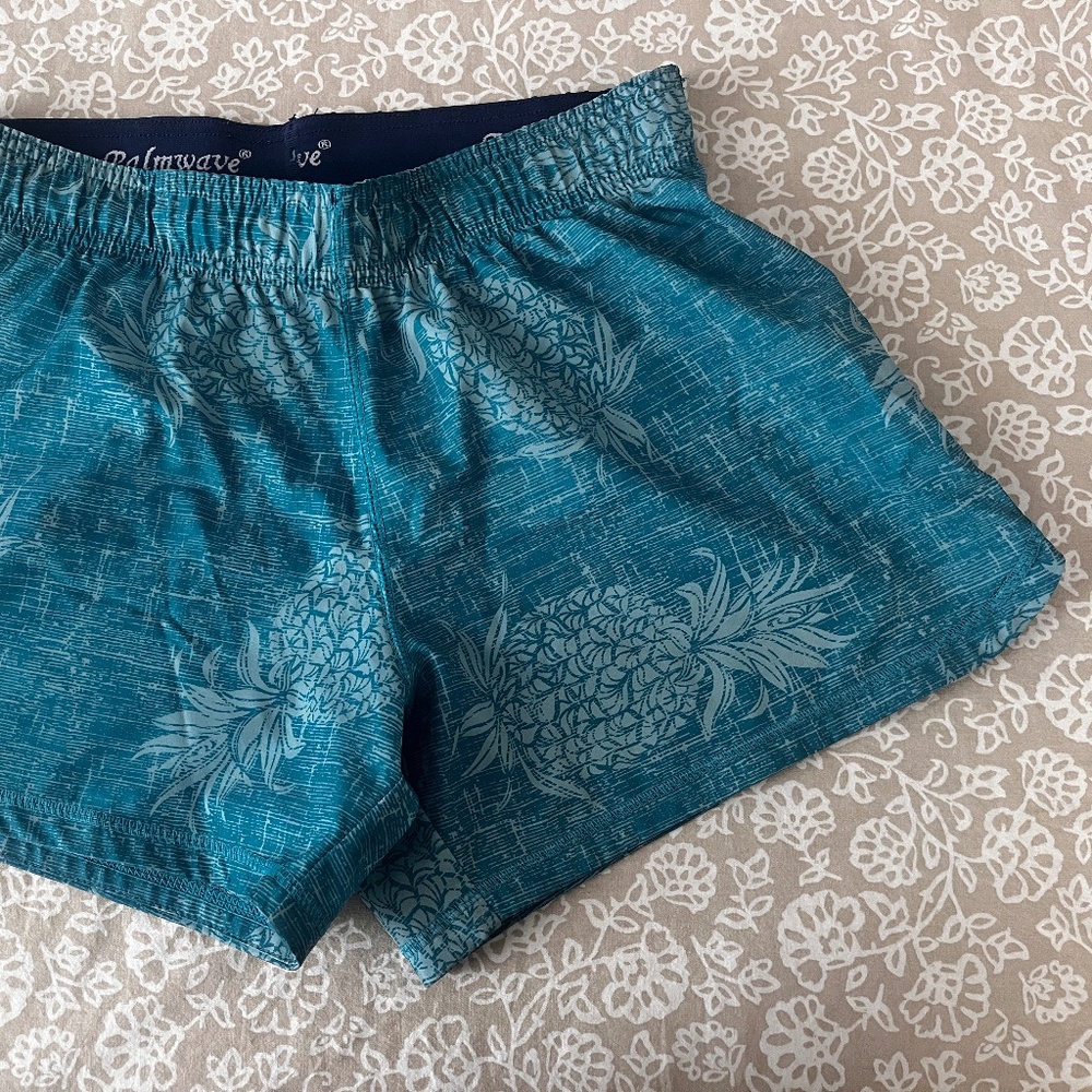 Pineapple print hiking shorts / swim shorts / board shorts
